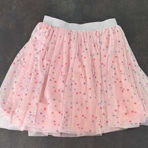 Hanna Andersson Pink Polka Dot Tutu Skirt